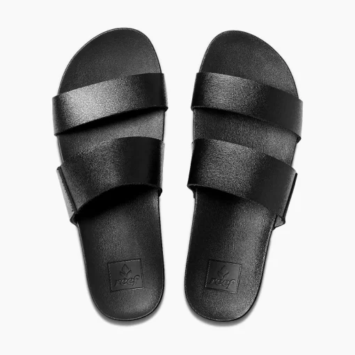 REEF Sandals | Slides>Cushion Vista Black