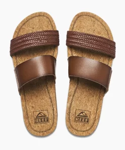 REEF Sandals | Slides>Cushion Vista Hi Chocolate