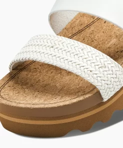 REEF Sandals | Slides>Cushion Vista Hi White Braid