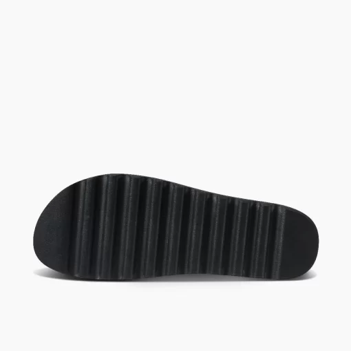 REEF Sandals | Slides>Cushion Vista Hi Black/Black