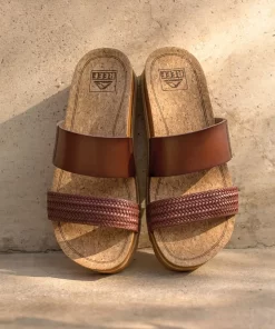 REEF Sandals | Slides>Cushion Vista Hi Chocolate