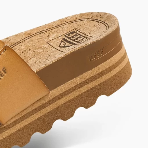 REEF Sandals | Slides>Cushion Vista Hi Natural Braid