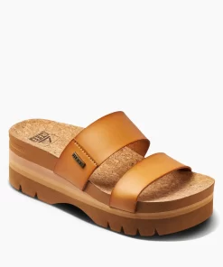 REEF Sandals | Slides>Cushion Vista Higher Natural