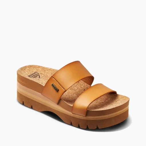 REEF Sandals | Slides>Cushion Vista Higher Natural