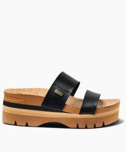 REEF Sandals | Slides>Cushion Vista Higher Black