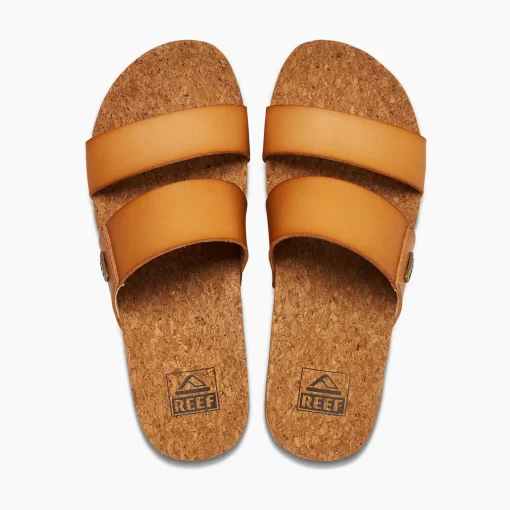 REEF Sandals | Slides>Cushion Vista Higher Natural