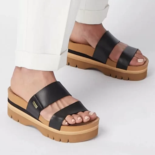 REEF Sandals | Slides>Cushion Vista Higher Black