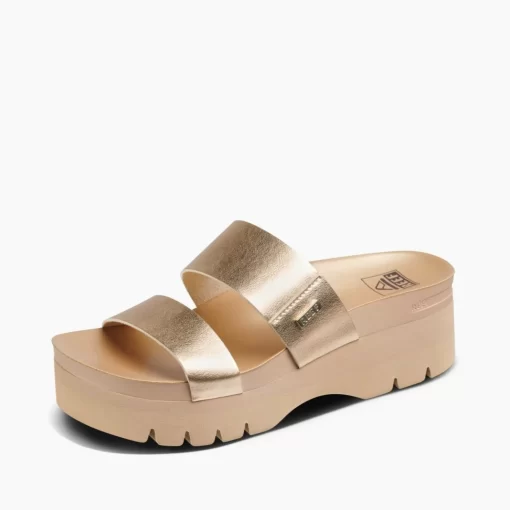 REEF Sandals | Slides>Cushion Vista Higher Golden Hour