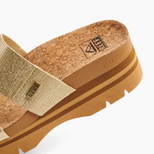 REEF Sandals | Slides>Cushion Vista Higher Champagne