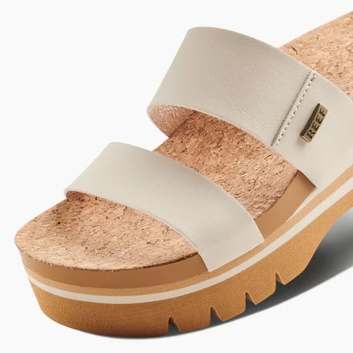 REEF Sandals | Slides>Cushion Vista Higher Vintage Tan