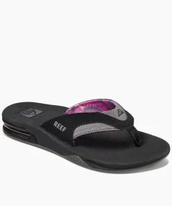 REEF Sandals | Flip Flops>Fanning Black/Grey