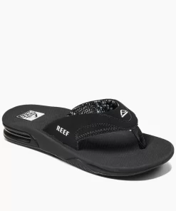 REEF Sandals | Flip Flops>Fanning Black