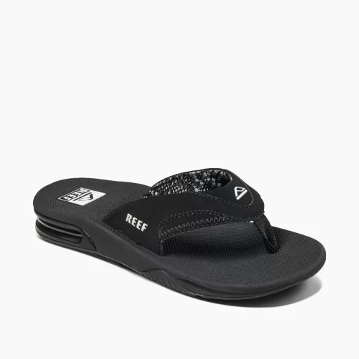 REEF Sandals | Flip Flops>Fanning Black