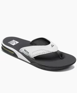 REEF Sandals | Flip Flops>Fanning Grey/White