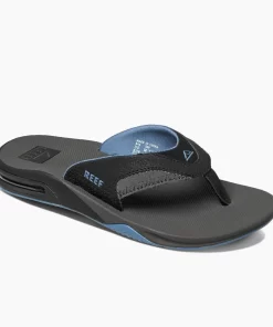 REEF Sandals | Flip Flops>Fanning Grey/Light Blue