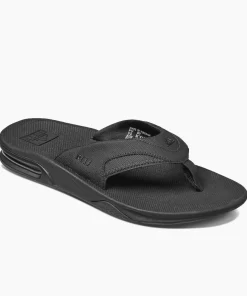 REEF Sandals | Flip Flops>Fanning All Black