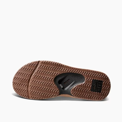 REEF Sandals | Flip Flops>Fanning Black And Tan