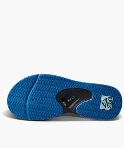 REEF Sandals | Flip Flops>Fanning Gunmetal/Ocean