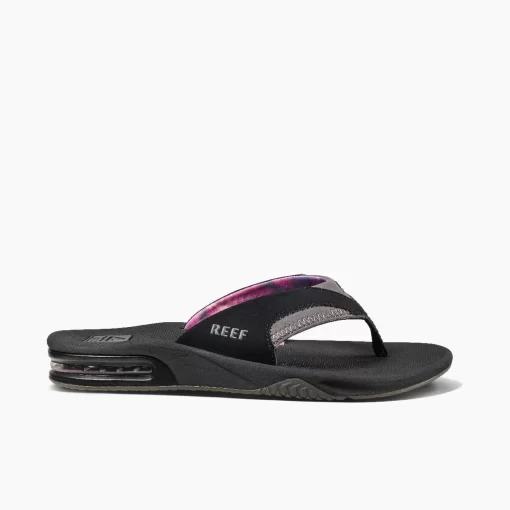 REEF Sandals | Flip Flops>Fanning Black/Grey