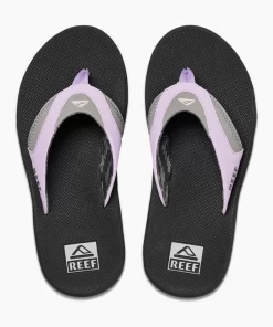 REEF Sandals | Flip Flops>Fanning Grey/Purple