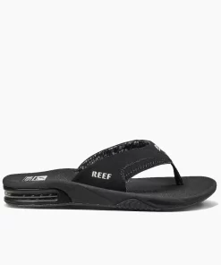 REEF Sandals | Flip Flops>Fanning Black