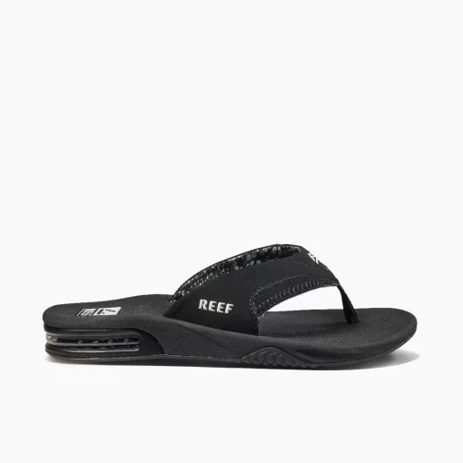 REEF Sandals | Flip Flops>Fanning Black