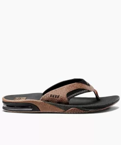 REEF Sandals | Flip Flops>Fanning Black And Tan