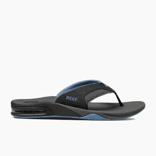 REEF Sandals | Flip Flops>Fanning Grey/Light Blue