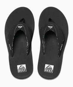 REEF Sandals | Flip Flops>Fanning Black