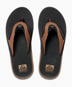 REEF Sandals | Flip Flops>Fanning Black And Tan