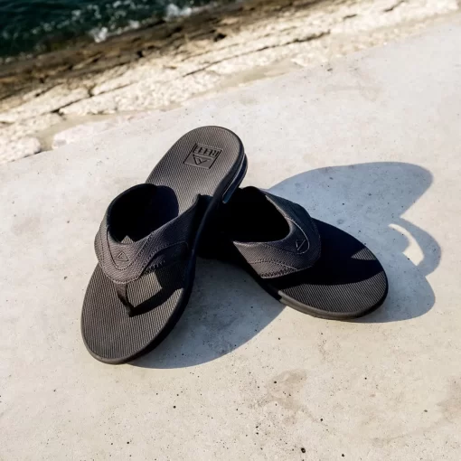 REEF Sandals | Flip Flops>Fanning All Black