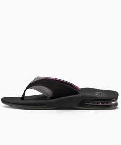 REEF Sandals | Flip Flops>Fanning Black/Grey