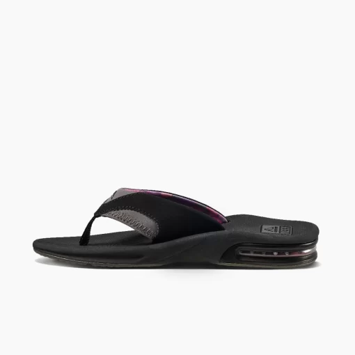 REEF Sandals | Flip Flops>Fanning Black/Grey