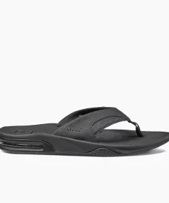 REEF Sandals | Flip Flops>Fanning All Black