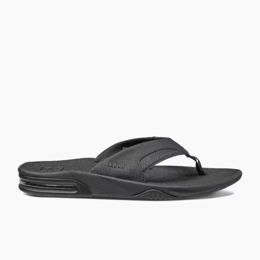 REEF Sandals | Flip Flops>Fanning All Black