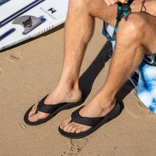 REEF Sandals | Flip Flops>Fanning All Black