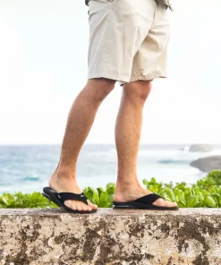 REEF Sandals | Flip Flops>Fanning Black/Silver