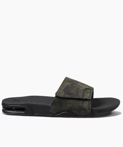 REEF Sandals>Fanning Slide Olive Camo