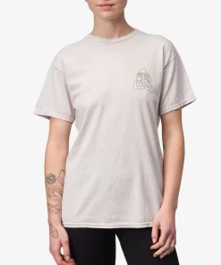 REEF T-Shirts>Far Out Short Sleeve Washed Tee Almond Milk Mineral