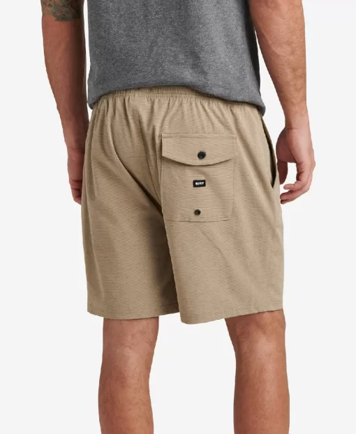 REEF Shorts & Board Shorts>Fields Elastic Waist Walk Short 17" Kelp