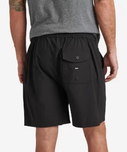 REEF Shorts & Board Shorts>Fields Elastic Waist Walk Short 17" Caviar