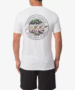 REEF T-Shirts>Fluid Short Sleeve T-Shirt White