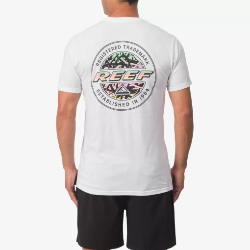 REEF T-Shirts>Fluid Short Sleeve T-Shirt White