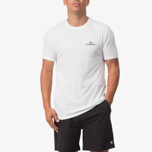 REEF T-Shirts>Fluid Short Sleeve T-Shirt White