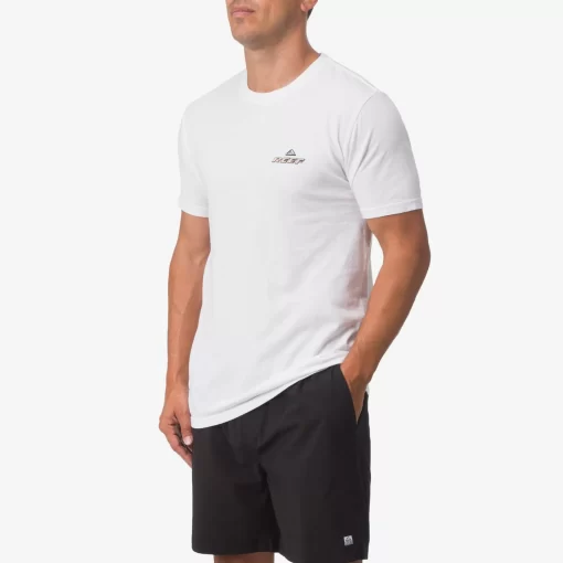 REEF T-Shirts>Fluid Short Sleeve T-Shirt White