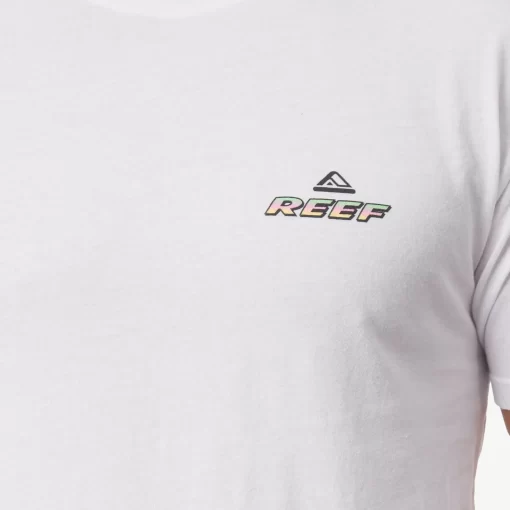 REEF T-Shirts>Fluid Short Sleeve T-Shirt White