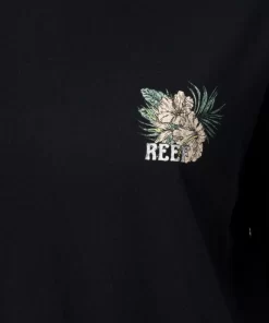 REEF T-Shirts>Gal Long Sleeve Crop T-Shirt Caviar