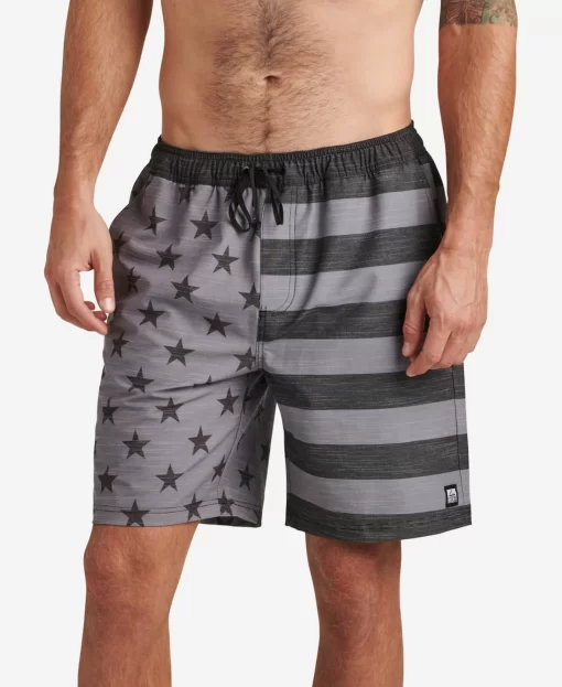 REEF Shorts & Board Shorts>Hancock E-Waist Boardshort Caviar