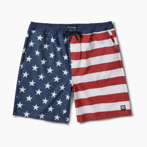 REEF Shorts & Board Shorts>Hancock E-Waist Boardshort Insigna Blue