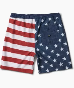 REEF Shorts & Board Shorts>Hancock E-Waist Boardshort Insigna Blue